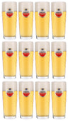 Verres à bière Amstel / Sifflet - 180 ml - 12 pièces