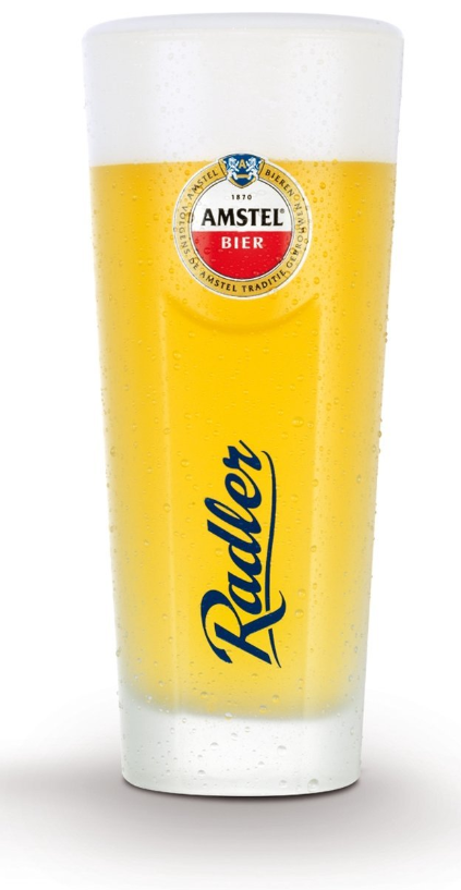 Verres à bière Amstel Radler - 300 ml - 6 pièces