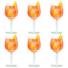 Verres Aperol Spritz 450 ml - 6 pièces