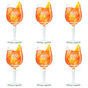 Verres Aperol Spritz 450 ml - 6 pièces