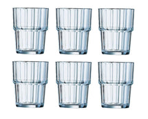 Arcoroc Tumbler Norvege - Verre Trempé - 200 ml - 6 pièces