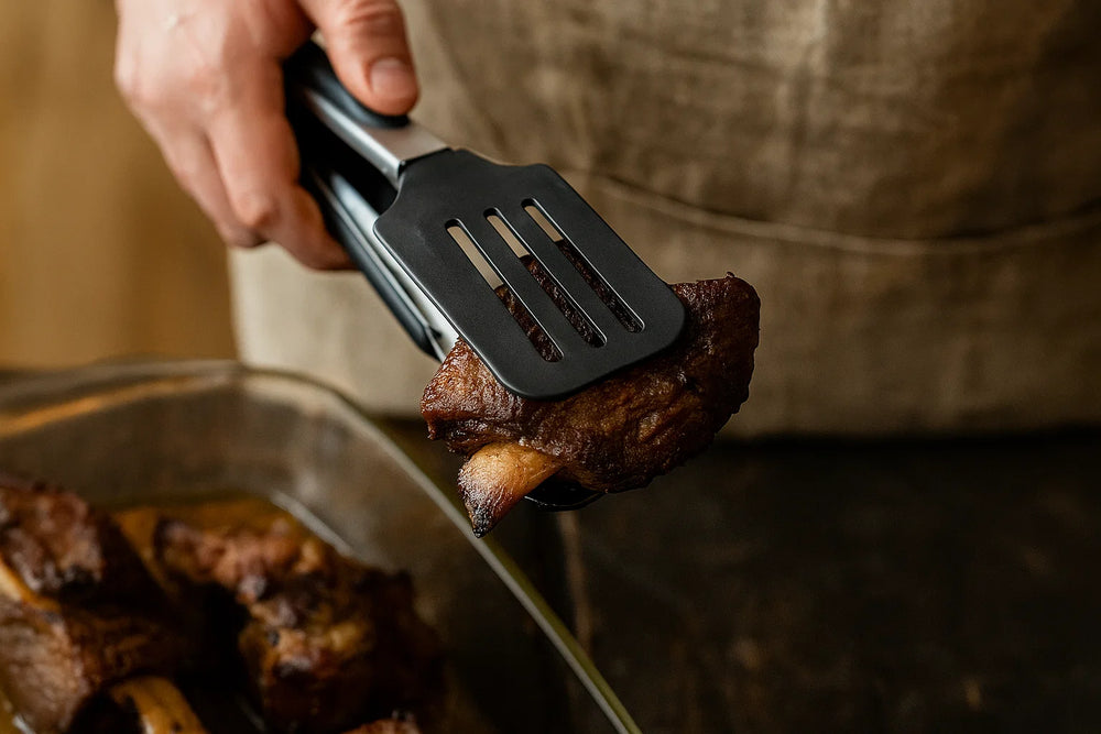 Cookinglife Serveertang RVS Zwart