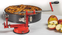 Sareva Appelschilmachine / Aardappelschilmachine - met zuignap - Rood