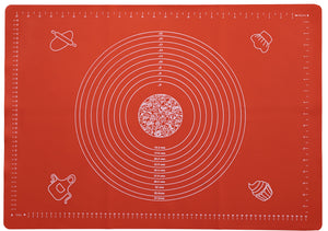 Sareva Bakmat - Siliconen - Rood -  70 x 50 cm - Ook geschikt als ovenmat