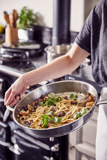 Beka Koekenpan Maestro RVS met tegengreep ø 32 cm - zonder anti-aanbaklaag - geschikt voor alle warmtebronnen