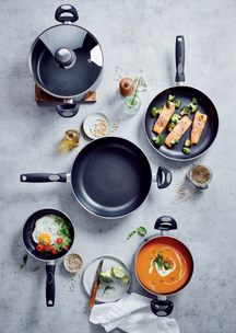 Beka Koekenpannenset Pro Induc- Koekenpan ø 24 & 28 cm - Keramische anti-aanbaklaag