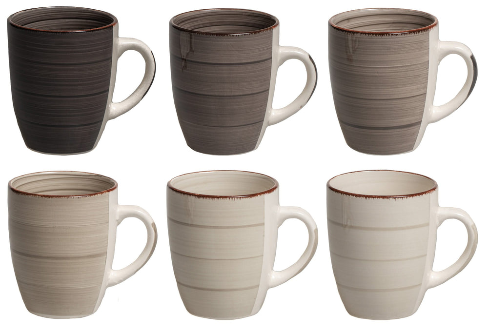 Studio Tavola Tasses Vintage Loft 350 ml - 6 pièces