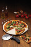 KitchenCraft Pizzasteen en Pizzames - 32 cm