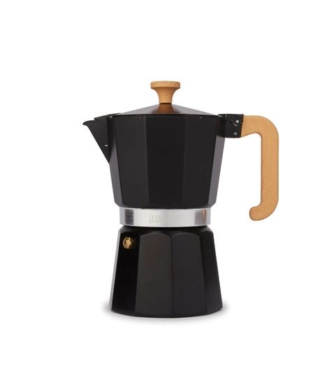 La Cafetière Percolateur Venice en Aluminium / Noir - 290 ml / 4 tasses