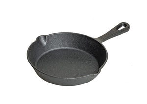 Blackwell Koekenpan Skillet Gietijzer ø 16 cm - geschikt voor alle warmtebronnen - zonder anti-aanbaklaag