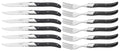 Blackwell Steakbestek Laguiole - Steakmessen & Steakvorken - Pakkahout - 12 Stuks