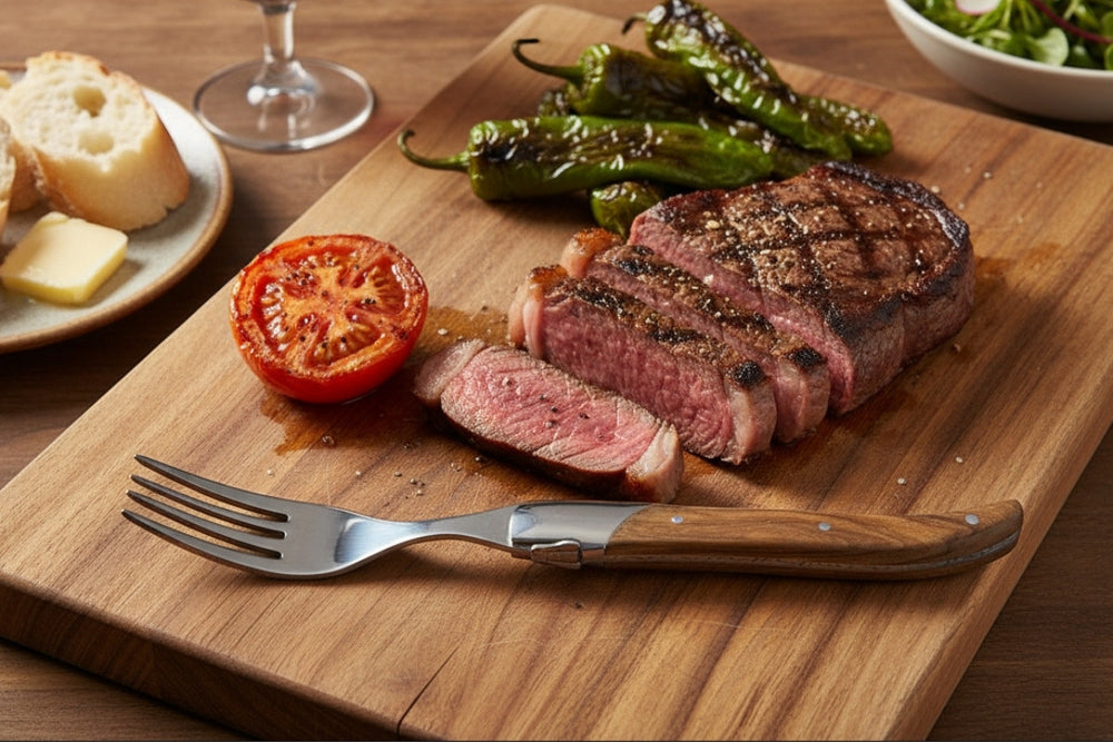 Blackwell Steakvorken Laguiole - Olijfhout - 6 Stuks