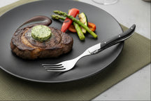 Blackwell Steakbestek Laguiole - Steakmessen & Steakvorken - Pakkahout - 12 Stuks