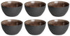 Studio Tavola Assiettes Dark Brown ø 14 cm - 6 pièces