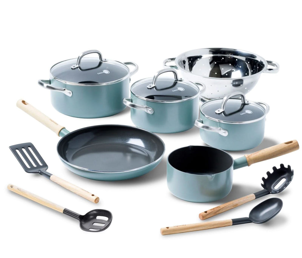 Ensemble de casseroles Greenpan Mayflower 5 pièces + ustensiles de cuisine