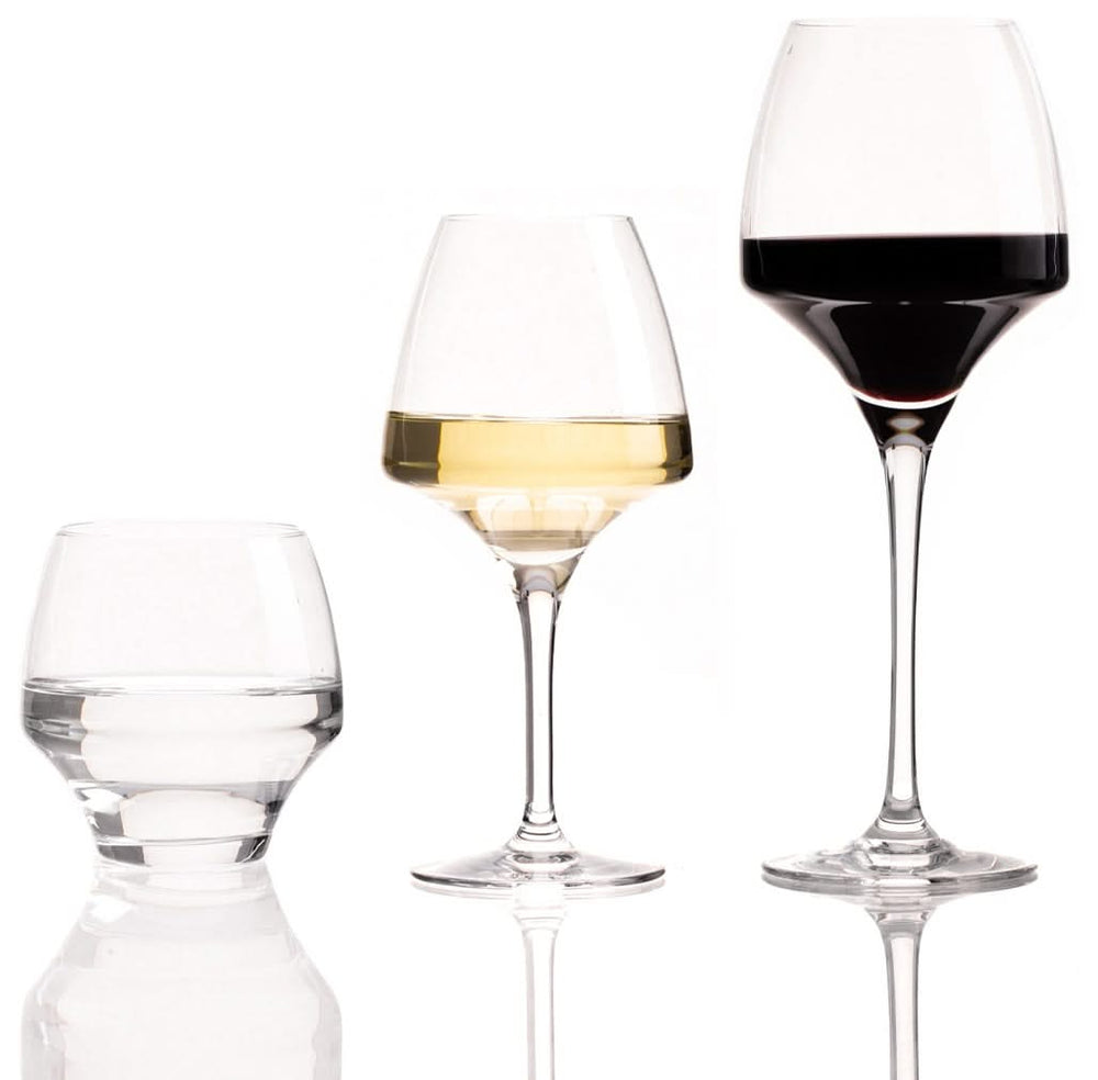 Ensemble de verres à vin Chef &amp; Sommelier Open Up (verres à vin rouge, verres à vin blanc et verres à eau) – Ensemble de 18 pièces