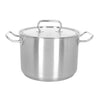 Demeyere - Batterie de cuisine 4 pièces (Casserole ø 18 / 20 / 24 cm + Casserole ø 18 cm) + Couvercles Classic 3 - Inox