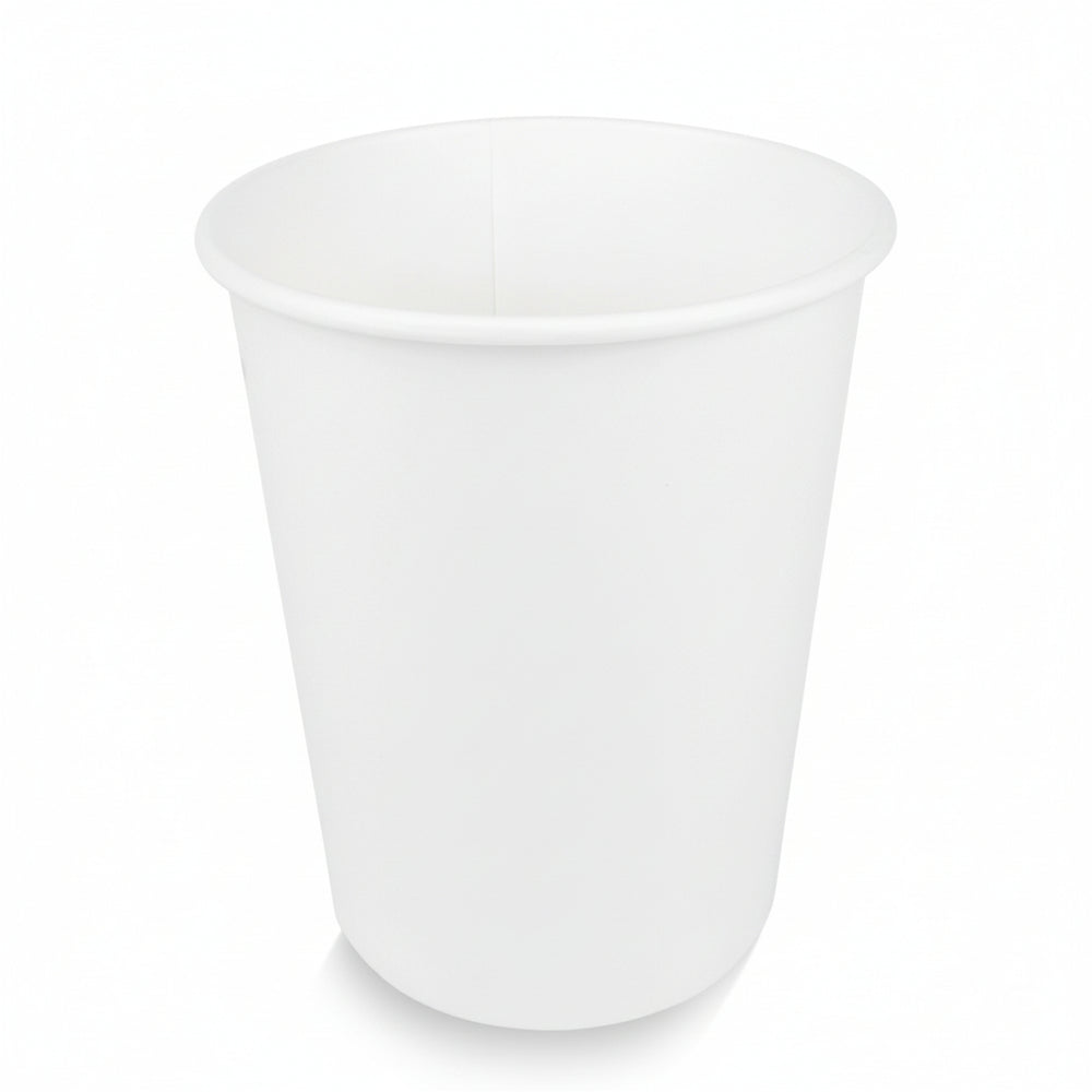 Cookinglife Kartonnen Koffiebekers 230 ml - Wit - 50 stuks