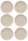 Cookinglife Dinerborden Cardida Beige ø 26 cm - 6 stuks