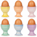 Cookinglife Eierdopjes Pastel Harmony - 6 Stuks
