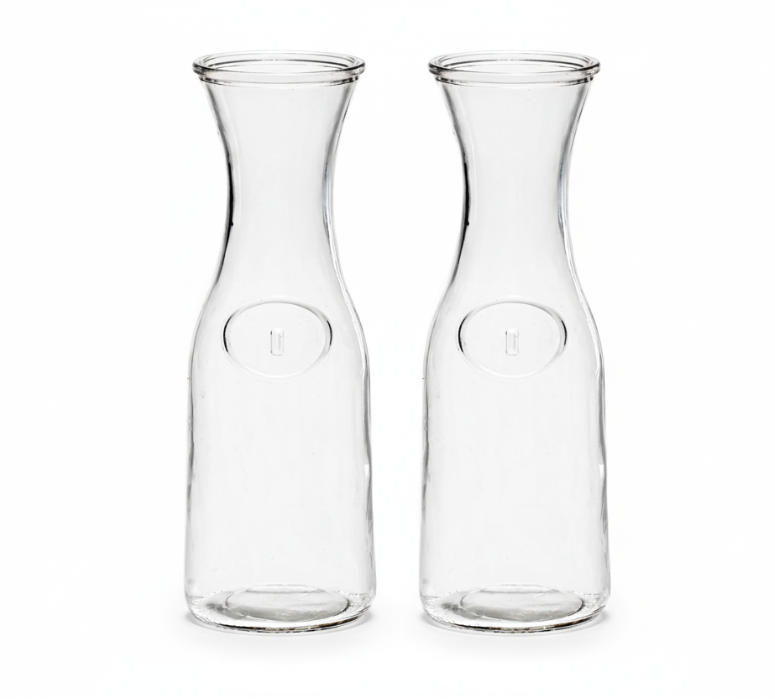 Cookinglife Karaf / Waterkaraf / Schenkkan - 500 ml - 2 stuks