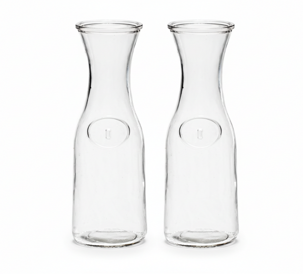 Cookinglife Karaf / Waterkaraf / Schenkkan - 500 ml - 2 stuks