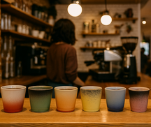 Studio Tavola Koffieset Fire (bekers & koffiekopjes) - 12 stuks