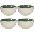 Cookinglife Soepkommen / Kommen Serene Green ø 14 cm - Aardewerk - 4 stuks