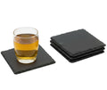 Cookinglife Onderzetter Leisteen 10 x 10 cm - 4 Stuks