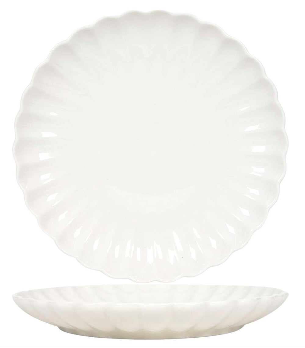 Cookinglife Ontbijtborden / Dessertborden Cardida Off White ø 19.5 cm - 6 stuks