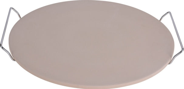 Pizzasteen Ø 33 cm - Knapperige Bodem voor Oven - Cookinglife