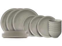 Cookinglife Serviesset Urban Chic 18-delig / 6 personen - 6 dinerborden, 6 ontbijtborden en 6 kommen