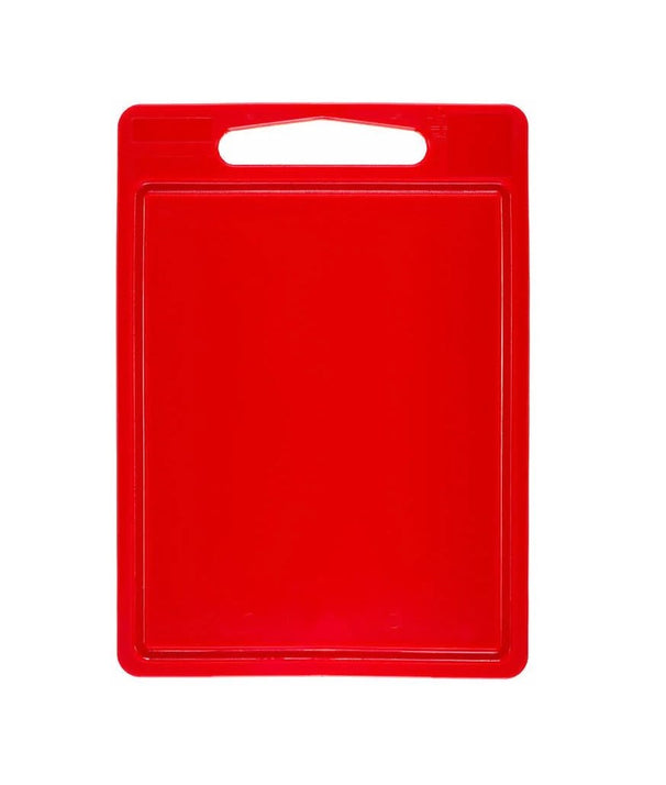 Cookinglife Snijplank met sapgeul 35 x 25 x 0.85 cm - Rood