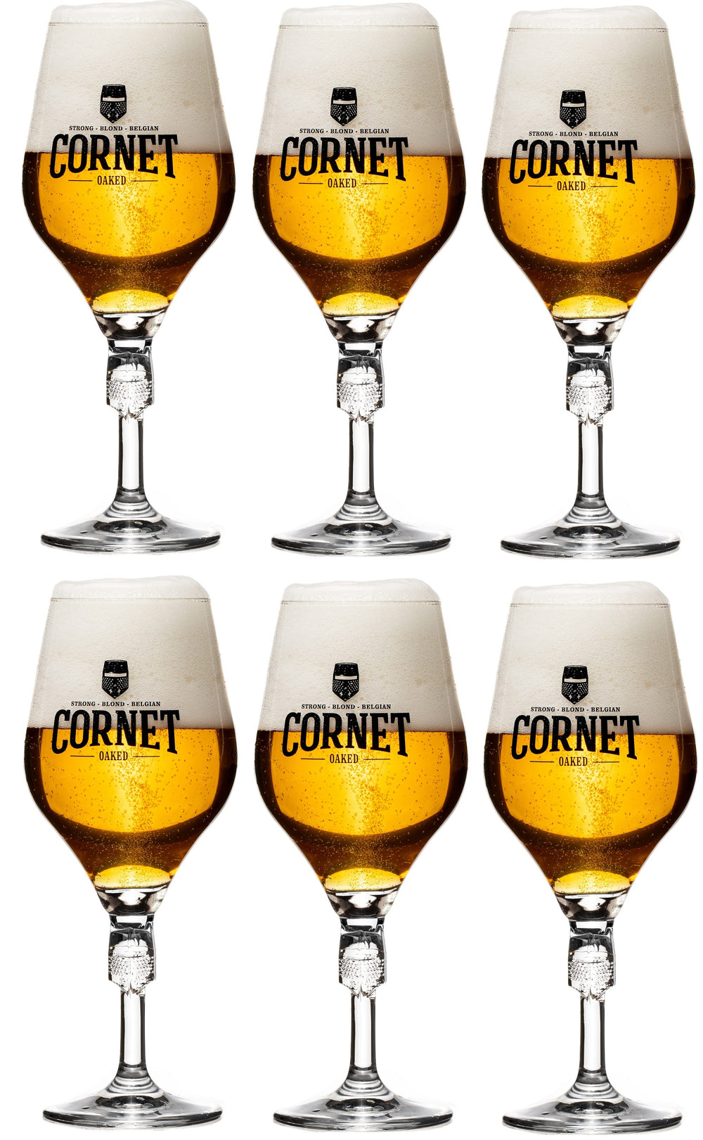Cornet Bierglazen - 330 ml - 6 stuks