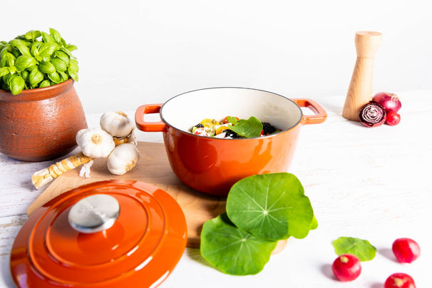 Cosy & Trendy Braadpan Fontestic Gietijzer Roest Ø 28 cm / 8 Liter - Geëmailleerd