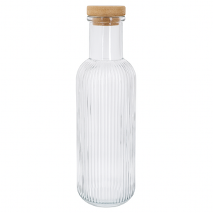 Cosy & Trendy Waterkaraf - Karaf met Kurk - Raya - Transparant - 1 Liter