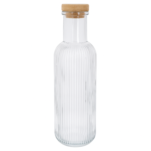 Cosy & Trendy Waterkaraf - Karaf met Kurk - Raya - Transparant - 1 Liter
