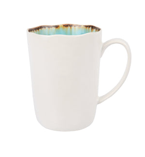 Cosy & Trendy Mokken / Bekers - Laguna Azzurro 390 ml - 4 Stuks