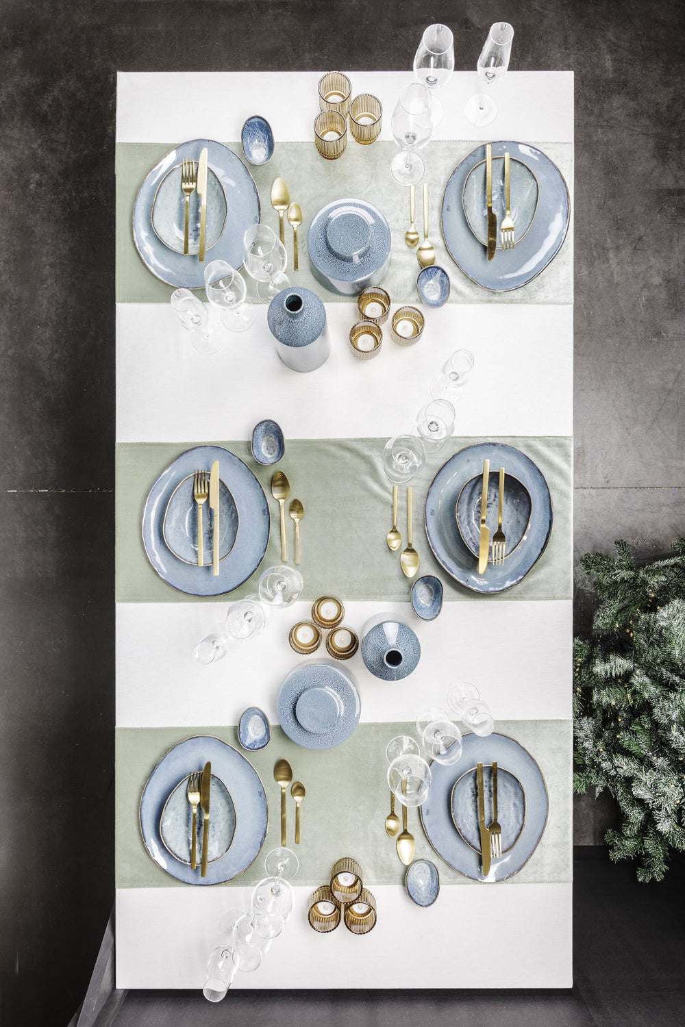 Cosy & Trendy Dinerbord Aicha - 27 x 23 cm