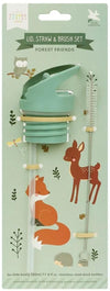 Casquette A Little Lovely Company avec Paille et Brosse - Forest Friends