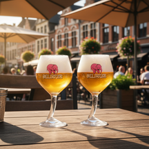 Delirium Bierglazen op Voet - 330 ml - 2 stuks