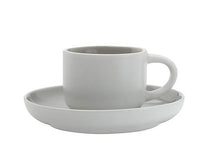 Maxwell & Williams Tasse et Soucoupe Teinte Gris Clair 100 ml