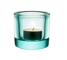 Porte-bougie Iittala Kivi Vert d'eau 60 mm