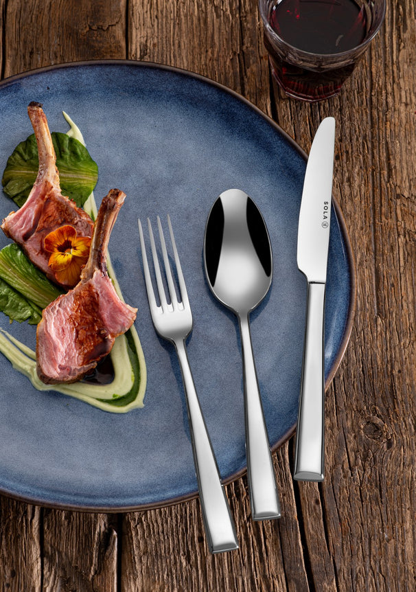 Sola Bestekset Durban - 18/10 RVS - 24 Delig / 6 personen