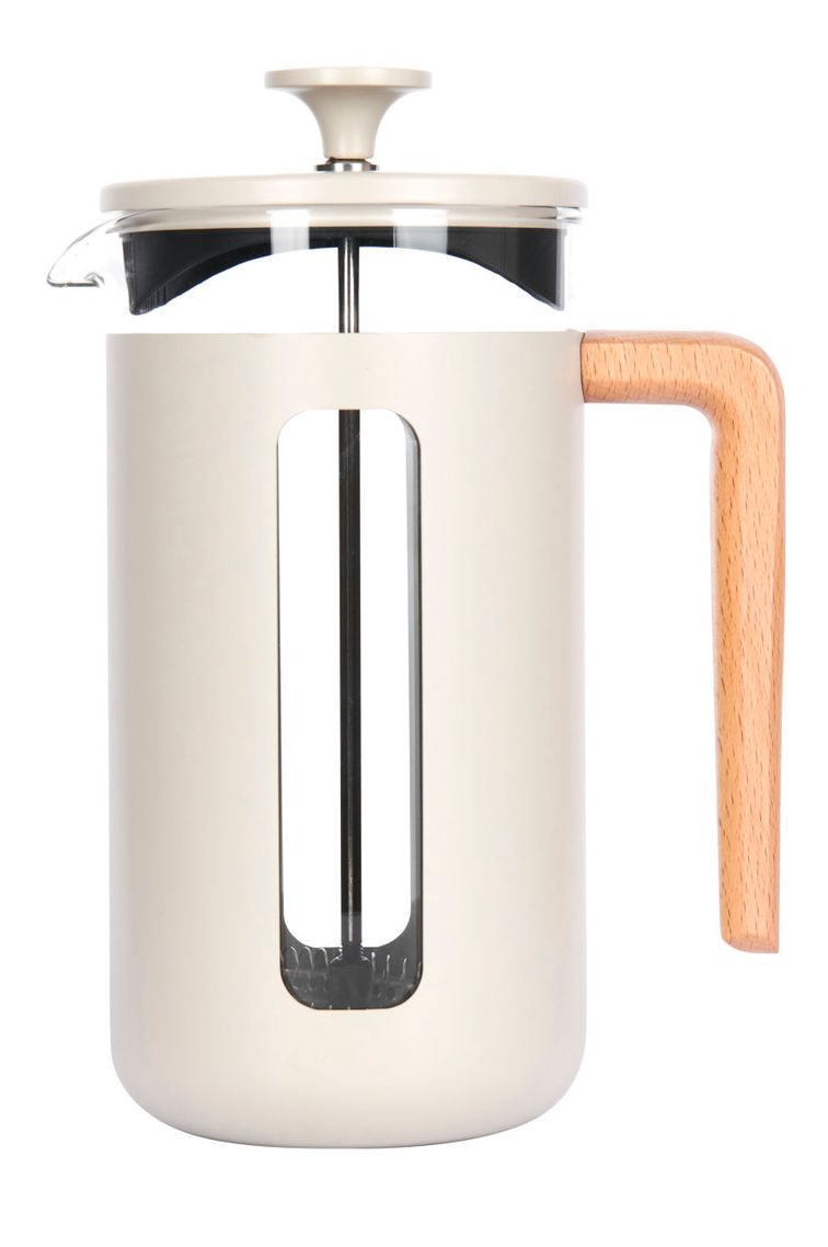 La Cafetière Cafetiere Pisa inox / Latte Cream - 1 litre / 7 tasses