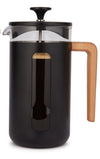 La Cafetière Cafetiere Pisa Inox / Noir - 1 litre / 7 tasses