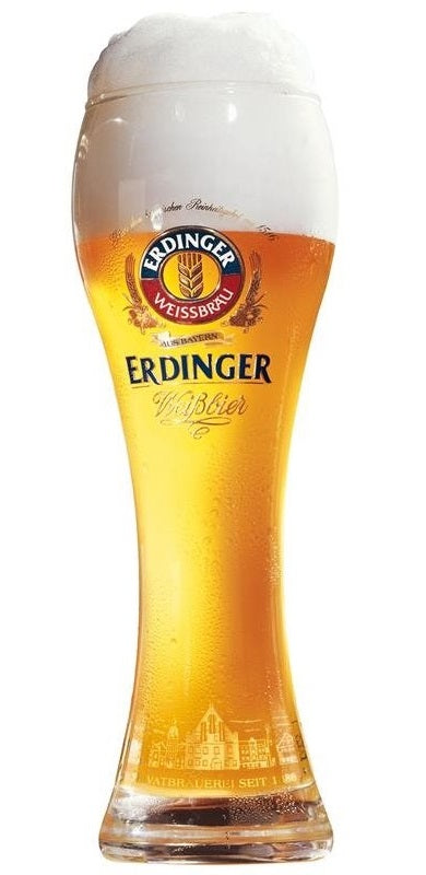 Verres à bière Erdinger Weizen - 500 ml - 6 pièces