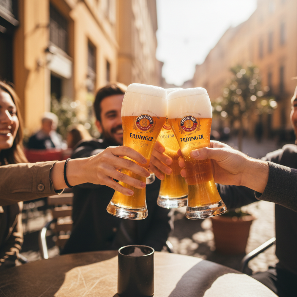 Erdinger Bierglazen Weizen - 500 ml - 2 stuks