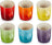 Le Creuset Espresso kopjes - Rainbow 100 ml - 6 stuks