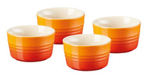 Le Creuset Ramekins - Oranjerood - ø 8 cm / 100 ml - 4 stuks